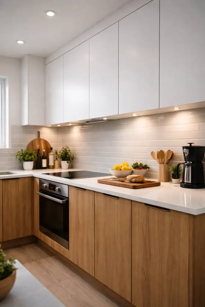 LED under-cabinet kitchen lighting
