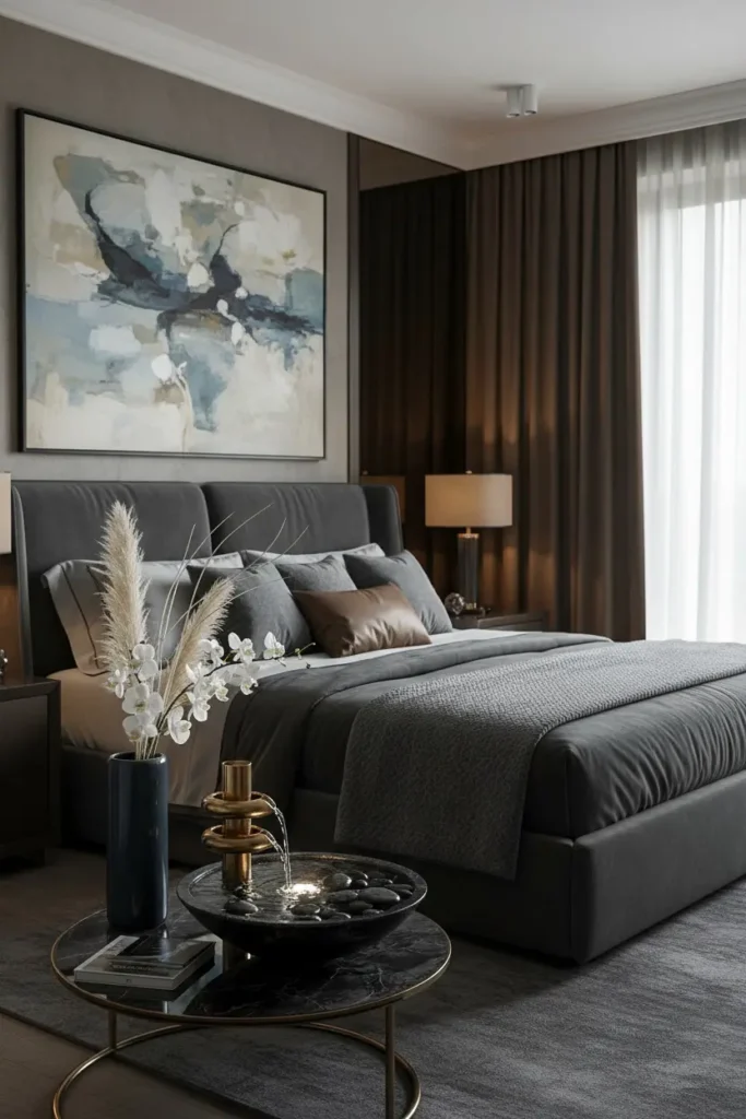 Small indoor tabletop water fountain
