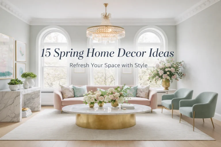 15 Spring Home Decor Ideas