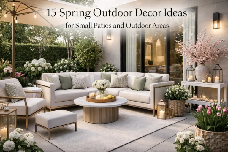 15 Spring Outdoor Decor Ideas