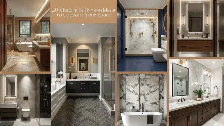 20 Modern Bathroom Ideas to Upgrade Your Space