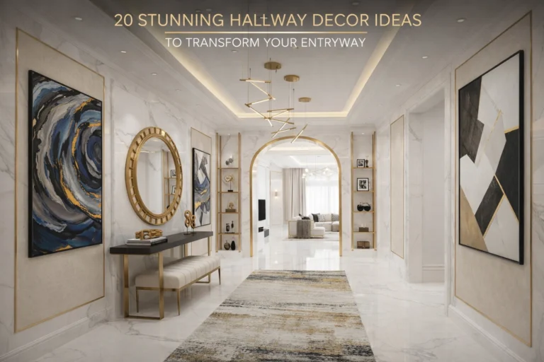 20 Stunning Hallway Decor Ideas