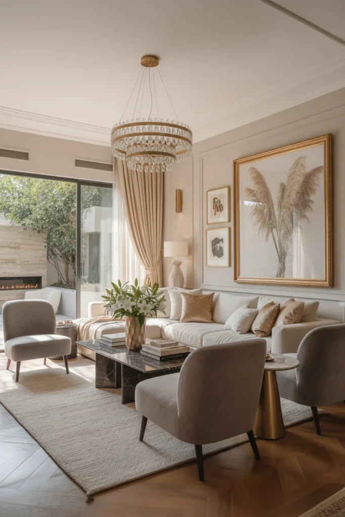 Clean clutter-free kitchen counter and surfaces