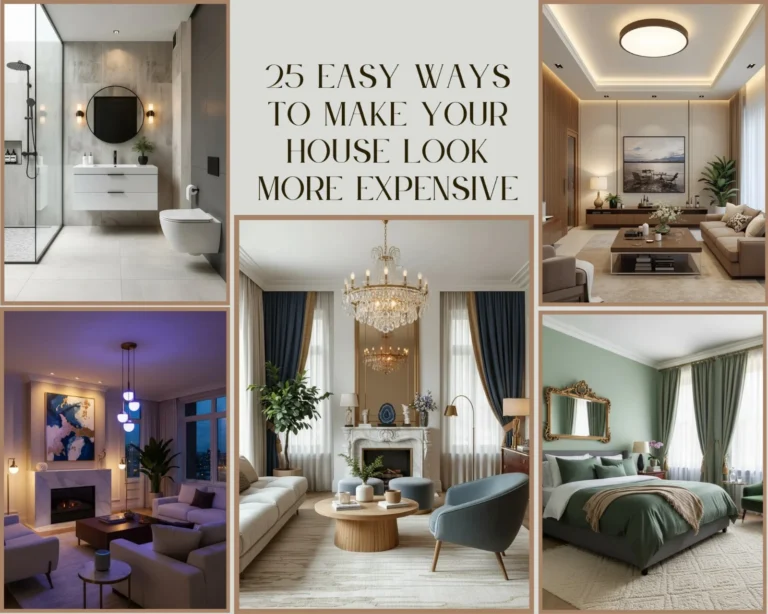 25 Easy Ways to Make Your House look more Expensive