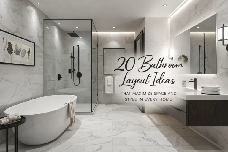 Bathroom Layout Ideas