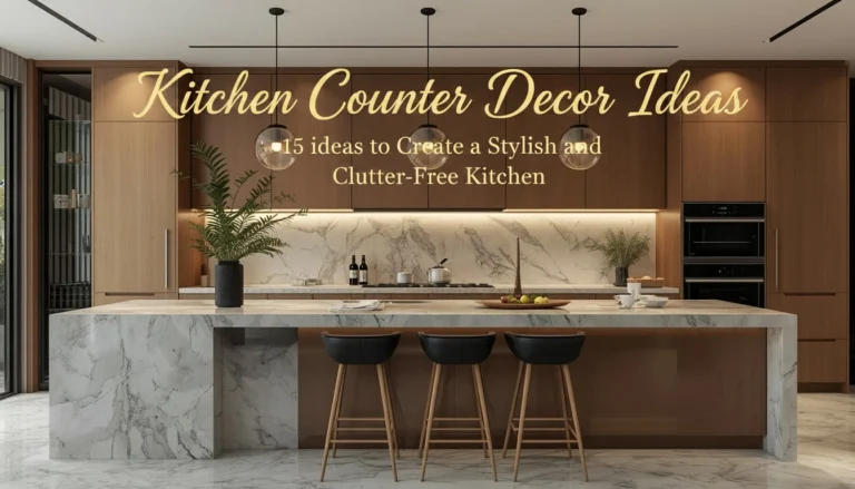 Kitchen Counter Decor Ideas