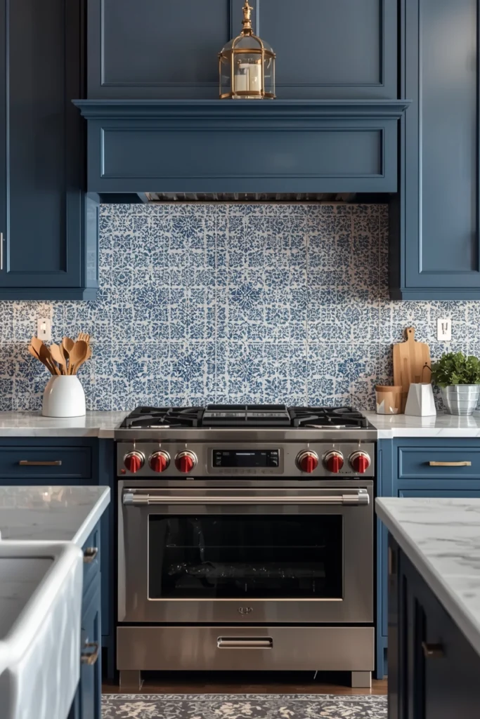 Zellige handcrafted tiles bring warm character to kitchens.