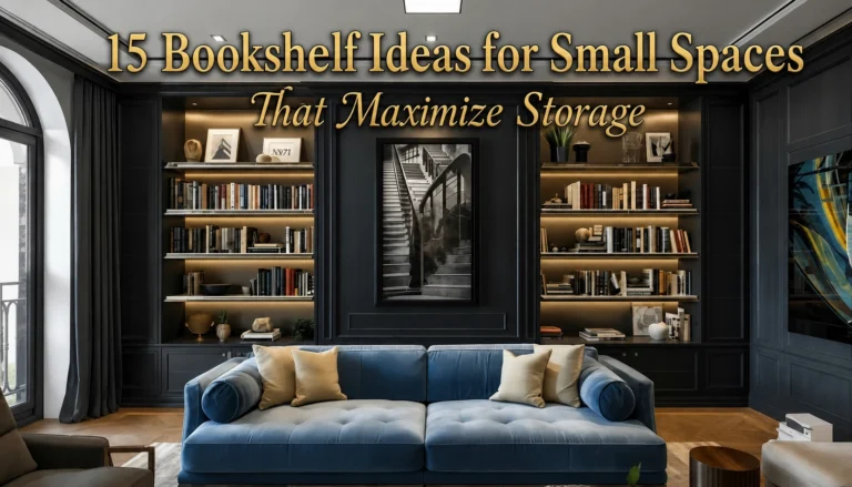 Bookshelf Ideas for Small Spaces