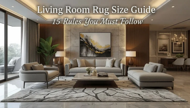 Living Room Rug Size Guide
