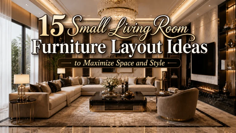 Small Living Room Furniture Layout Ideas