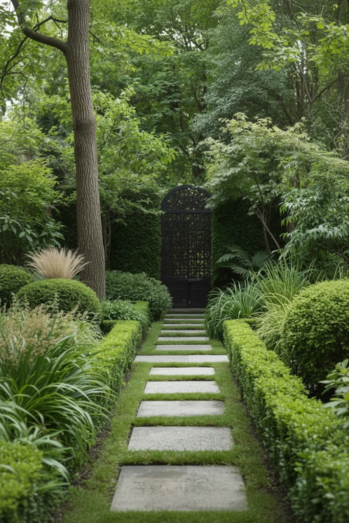 A neatly trimmed and well-maintained garden always looks its best.