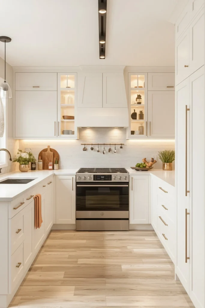 Professional kitchen appliances elevate the look of any modern kitchen.